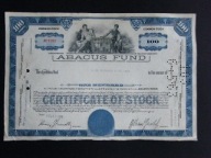 ART DECO ABACUS FUND 1958
