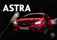 Opel Astra prospekt model 2016 Węgry