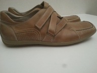 AZOR LOAFERS MOKASYNY SKÓRZANE EUR.40-41 BEŻOWE