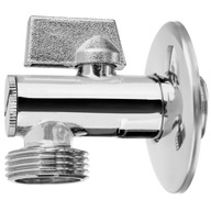 INVENA ZAWÓR KULOWY ODCINAJĄCY Z FILTREM 1/2X3/8