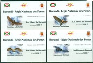 FAUNA-PTAK DRAP. BURUNDI. Mi Bl delux B**2011r.