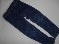 H&M ELASTYCZNE SPODNIE JEANS JAK LEGGINSY 110