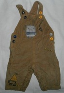 NEXT SPODNIE SPODENKI OGRODNICZKI ZWIERZAKI BDB+