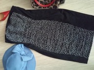 * GEORGE* SUKIENKA CZARNA W GROSZKI_40