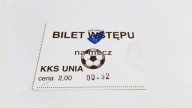 bilet UNIA Tczew (woj. pomorskie)