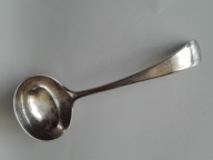 chochelka do sosów posrebrzana plater