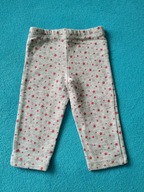 Ocieplone legginsy rozm.62; 0-4 mcy