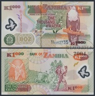 BNB - ZAMBIA 1000 Kwacha 2003 EC/03 # P44b # POLIMER # UNC