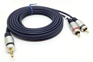 Kabel Vitalco JKD10 minijack (3,5 mm) - 2x RCA (cinch) 10 m