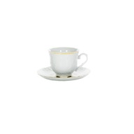 Šálky tanierov Coffee Ćmielów 3604 ROCOCO 250