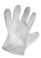 Rękawiczki jednorazowe foliowe r. M 100 szt.