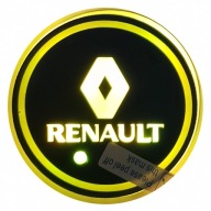 Фонарь led логотип подставка renault rzutnik rgb фото, цена