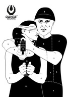 Tarcze strzeleckie RS-Hostage Zakładnik 50szt