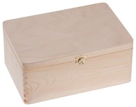 Pudełko drewniane Bartu 20 x 30 x 14 cm do decoupage