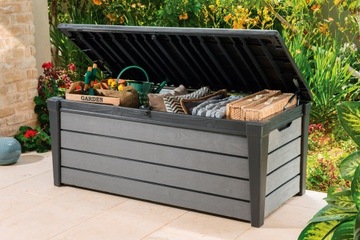 KETER BRUSHWOOD GARDEN BOX 455L Графит