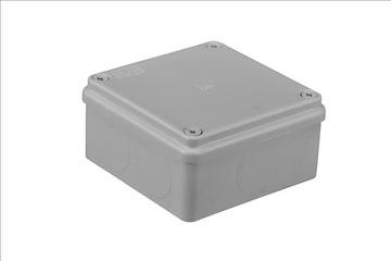 Гермокороб 100х100х50 IP65 серый S-BOX 116