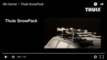 Крепление для 2 пар лыж Thule SnowPack S 7322.