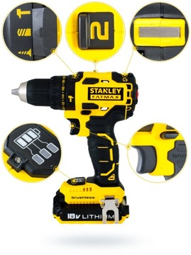 УДАРНАЯ ОТВЕРТКА 18V STANLEY Fatmax FMC627D2 2x2Ah