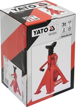 Семинар Yato Stands Car Mare 3T 2 ПК. 280-420 мм YT-17311