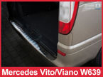 MERCEDES W639 VITO VIANO Накладка на задний бампер