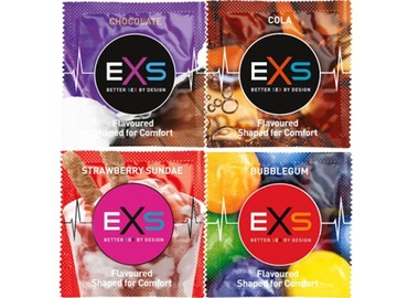 Ароматизированные презервативы EXS FLAVORED, 144 шт.