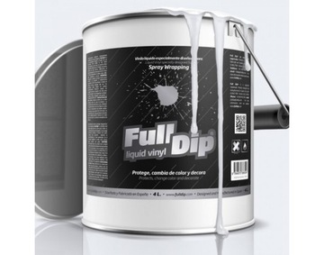 FULL DIP Folia guma w sprayu BEZBARWNA 4L