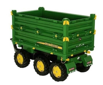 Rolly Toys Rolly Multi John Deere 3-осный прицеп-самосвал