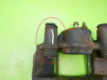 фото thumb №6, Суппорт тормозной правые перед mazda 323p ba v 1.3