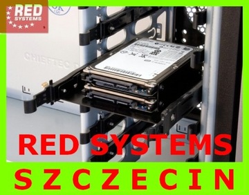 PCGIELDA Szyny Chieftec 2x 2,5' SSD /HDD Szczecin