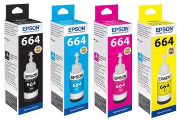 4x EPSON INK 664 T6641 T6642 L550 L555 L565 L455