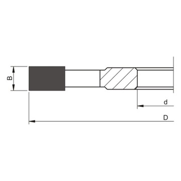 Фреза прямая Z=6 125x30x25 HM GLOBUS