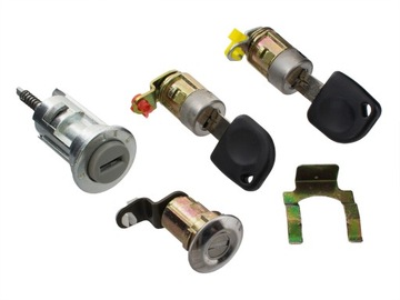 фото thumb №1, Набор замков + замок зажигания 4 szt. kpl. daewoo matiz