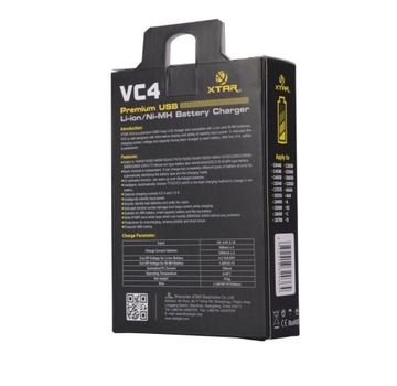 ЗАРЯДНОЕ УСТРОЙСТВО XTAR VC4 18650 26650 ЖК-дисплей