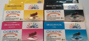 Orink CL-551 M do CANON Pixma MG6350 MG5550 MG6450 ip7200 ip7250 ip8750