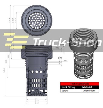 БЕЗОПАСНОСТЬ ТОПЛИВОЗАПРАВОЧНОЙ ЗАПРАВКИ IVECO SCANIA fi60 мм