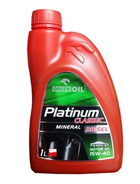 Orlen Oil PLATINUM CLASSIC DIESEL МИНЕРАЛЬНОЕ моторное масло 15W-40 | 1л