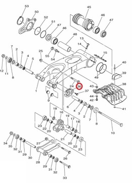 НАПРАВЛЯЮЩАЯ ЦЕПИ YAMAHA YFZ 450 R OEM