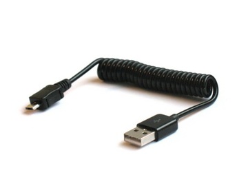 USB 2.0 — КАБЕЛЬ micro USB длиной 20–60 см, СПИРАЛЬ HQ