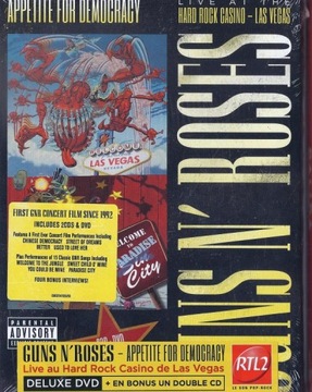 ^ Guns N' Roses АППЕТИТ К ДЕМОКРАТИИ DVD+2CD