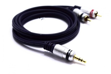 РАЗЪЕМ AUX CABLE 3,5 – 2 RCA CINCH 1,5 М VITALCO