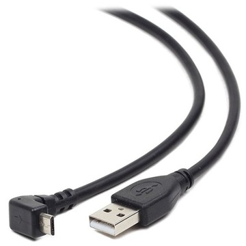 Угловой кабель Gembird micro USB-USB 2.0 (1,8 м)