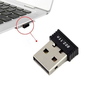 Беспроводная сетевая карта Wi-Fi USB Nano Mini N