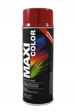 Лак Motip Maxi Color 400 мл SPRAY RAL 3011 красно-коричневый