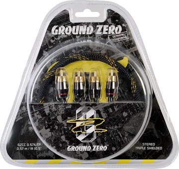 Кабель RCA Ground Zero GZCC 0,57X-TP