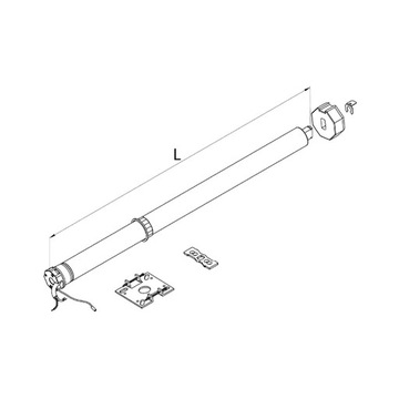 ALUPROF DM35R 10NM/17 РАДИО привод для рольставней