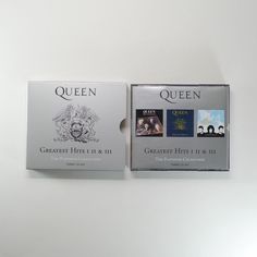 ПЛАТИНОВАЯ КОРОБКА QUEEN GREATEST HITS — УНИКАЛЬНЫЕ 3 КОМПАКТ-ДИСКА