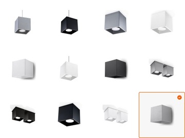 Настенный светильник KEIRA Grey LED Cube Fixture