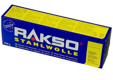 RAKSO STEEL WOOL 0000 ПОЛИРОВКА ШЛИФОВАНИЕ