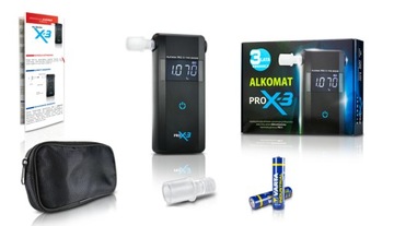 Электрохимический алкотестер AlcoFind PRO-X-3 + 24 месяца