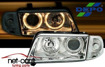 ЛАМПЫ ФАР AUDI A4 B5 94-99 ANGEL EYES DC C